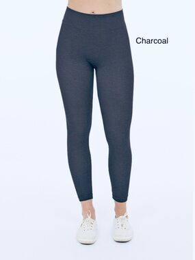 Cotton Blend-The Perfect Fit Legging by DKR & Co.-Charcoal
